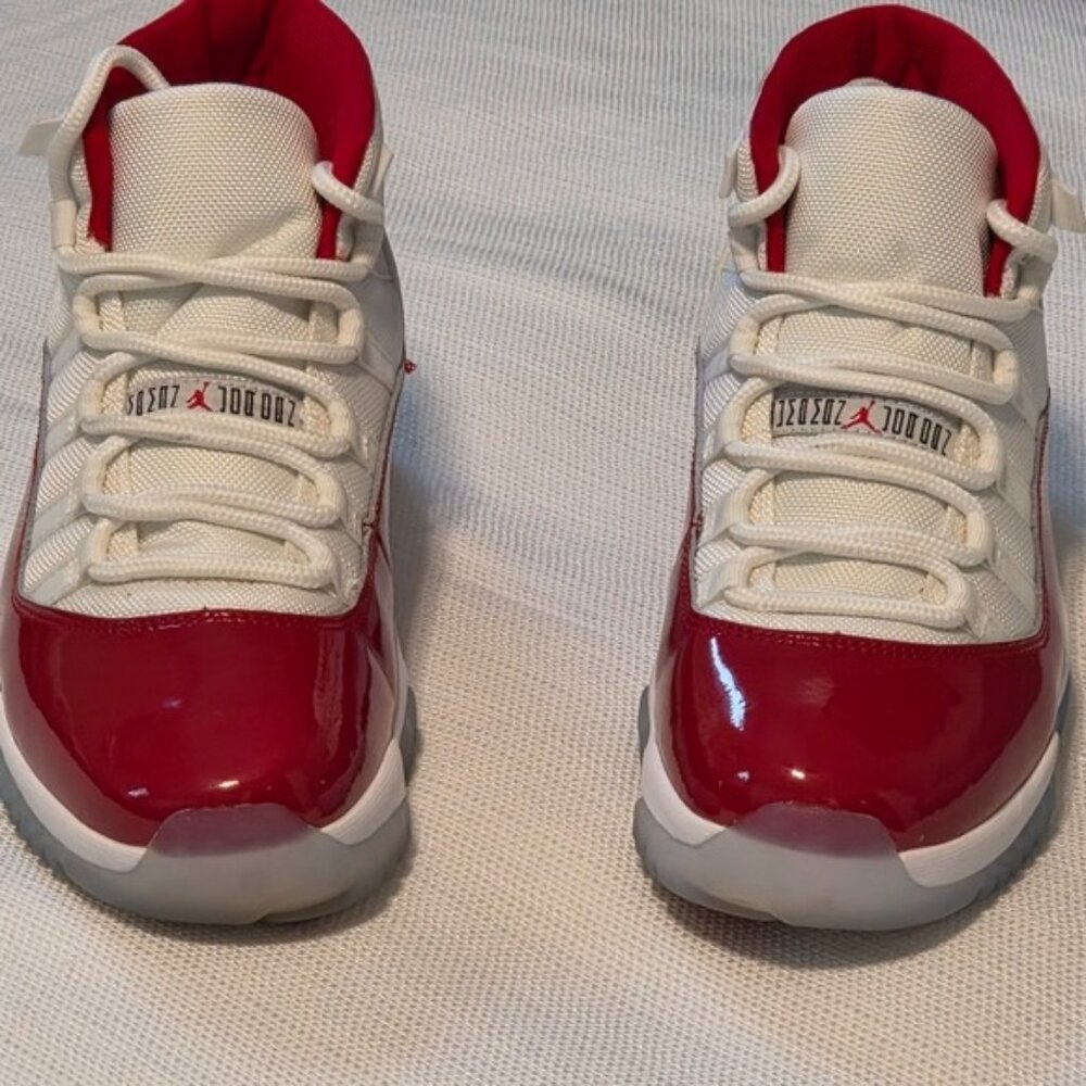 Nike Air Jordan 11 Retro "Cherry" Varsity Red White Men’s Size 9.5 CT8012-116 - Picture 1 of 16